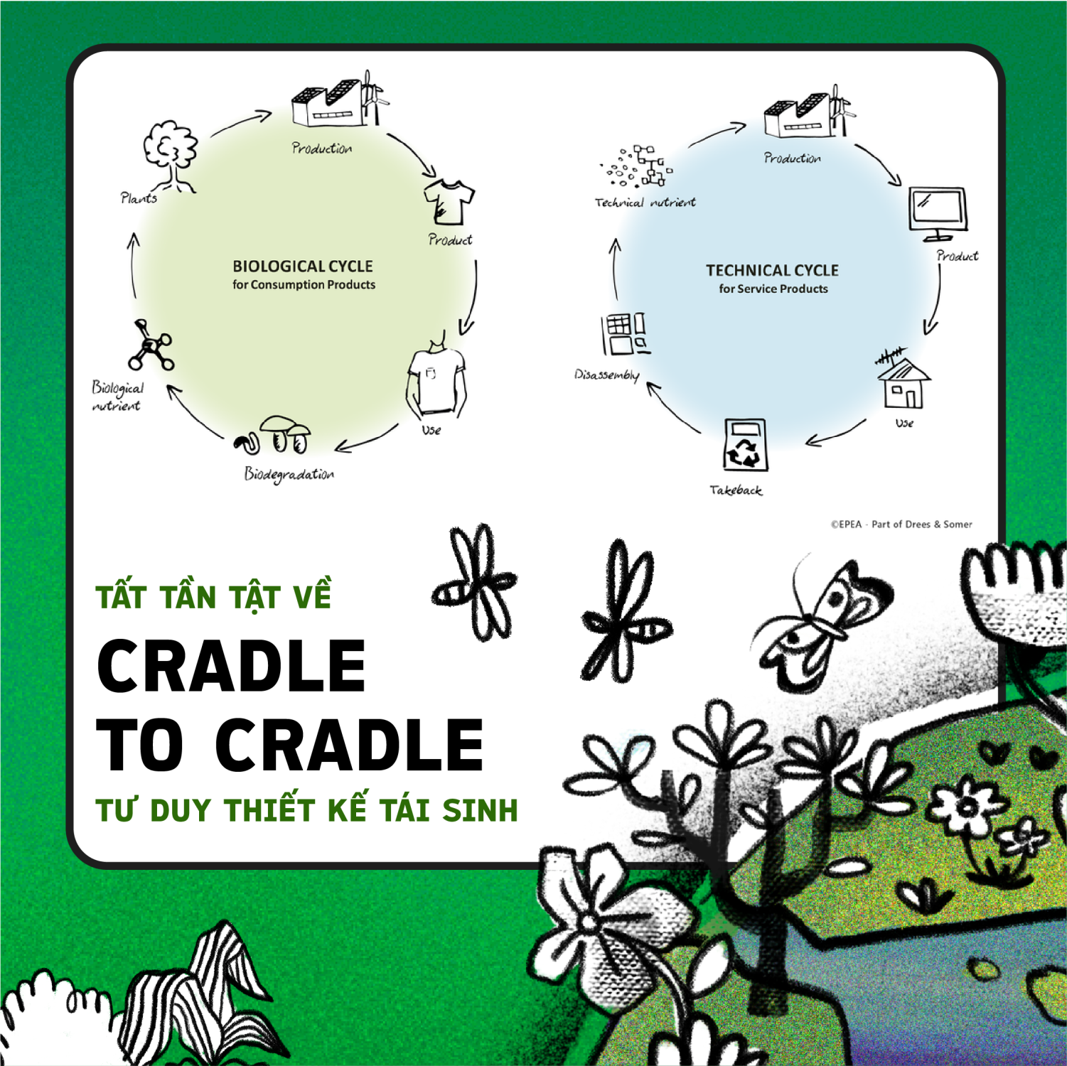[Rethink] Tất tần tật về Cradle-to-Cradle - Tư duy thiết kế tái sinh.